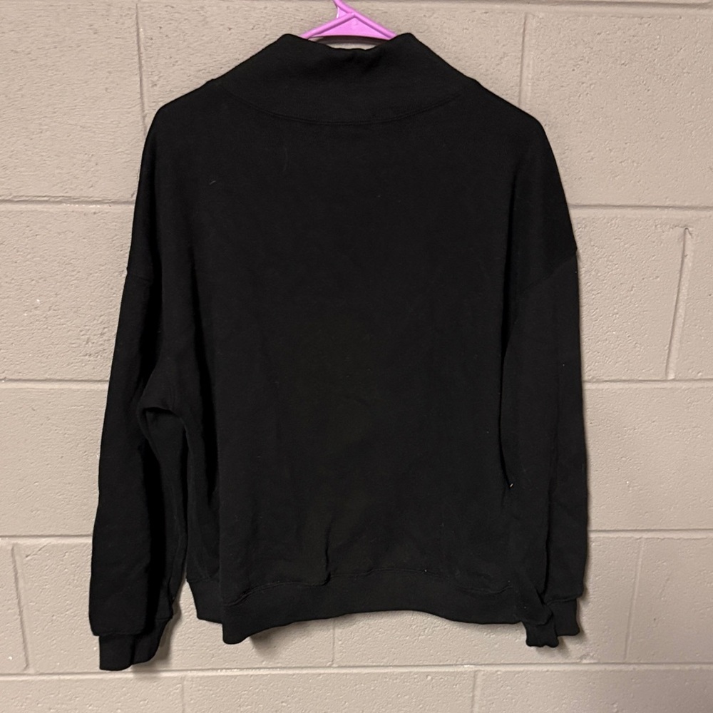 Classic Black Crew Neck Sweater - Picture 4 of 4